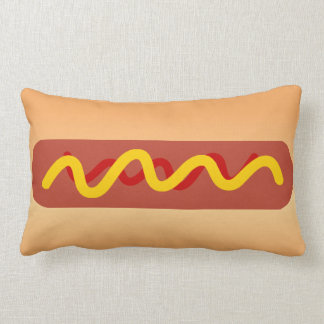 Funny Hot Dog Pillow Kussen