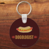 Funny Hot Dog Sleutelhanger (Voorkant)