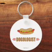 Funny Hot Dog Sleutelhanger (Voorkant)
