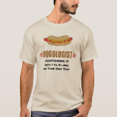 Funny Hot Dog T-shirt (Voorkant)