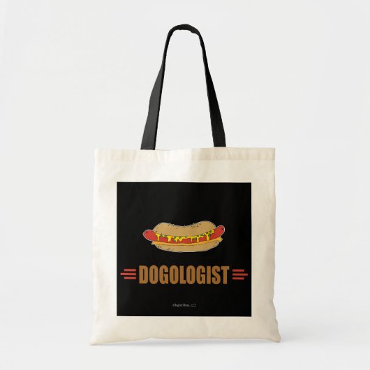 Funny Hot Dog Tote Bag (Voorkant)