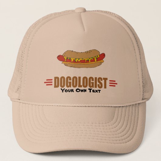 Funny Hot Dog Trucker Pet (Voorkant)