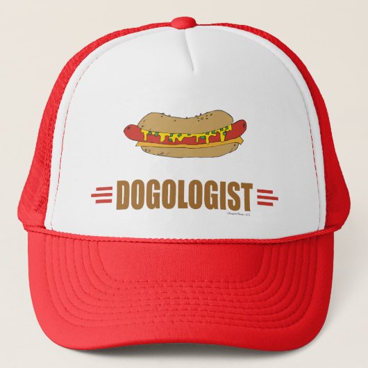 Funny Hot Dog Trucker Pet (Voorkant)