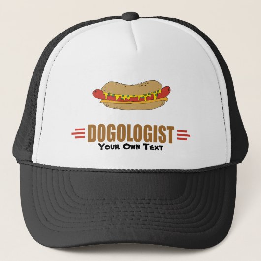 Funny Hot Dog Trucker Pet (Voorkant)