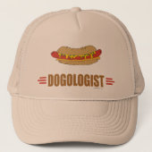 Funny Hot Dog Trucker Pet (Voorkant)