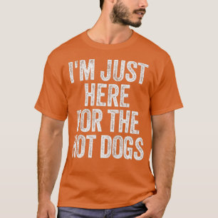 Funny Hot Dogs Camping Fire Bonfire T-shirt