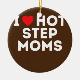 Funny Hot Step Ma Stap papa tante oom Keramisch Ornament