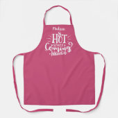 Funny Hot Stuff Typography Raspberry Schort (Voorkant)