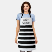 Funny hot zoon apron schort (Gedragen)