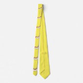 Funny Hotdog (Hot Dog)-Stropdas met kleuren Stropdas (Achterkant)