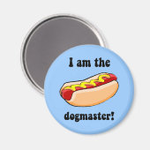 Funny hotdog magneet (Voorkant / Achterkant)