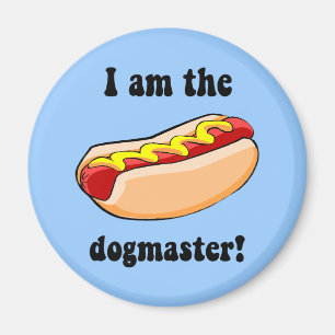 Funny hotdog magneet
