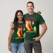Funny Hotdog Team Ketchup Cancel Mustard Hotdogs T-shirt (Unisex)