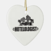 Funny Hotel Keramisch Ornament (Rechts)