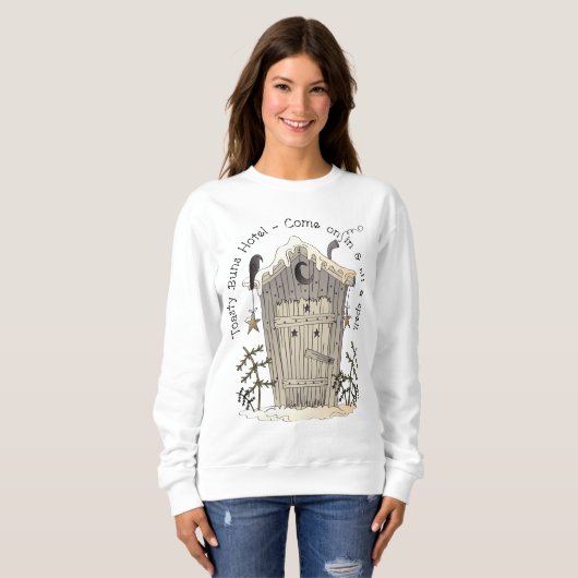 Funny Hotel Women's Basic Sweatshirt (Voorkant volledig)
