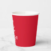 Funny - Houd kalm en was uw handen Papieren Bekers (Links)