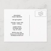 Funny houdt de briefkaarten van de gezinsherenigin (Achterkant)