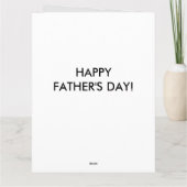 Funny houdt rustig Happy Moederdag groet Kaart (Achterkant)