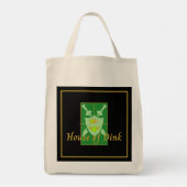 Funny House of Dink Pickleball Crest Tote Bag (Achterkant)