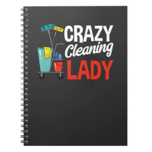 Funny Housekeeper Houseechtgenote Cleaning Wife Notitieboek