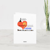 Funny Housekeepers Day Wenskaart Kaart (Achterkant)