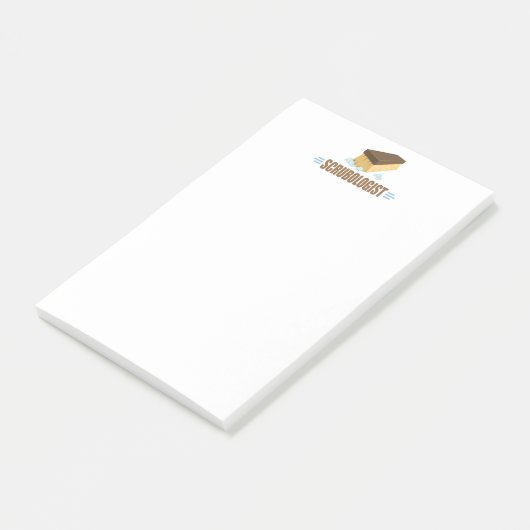 Funny Housekeeper's Post-it® Notes (Schuin)