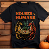 Funny Houses & Humans Dragon T-shirt
