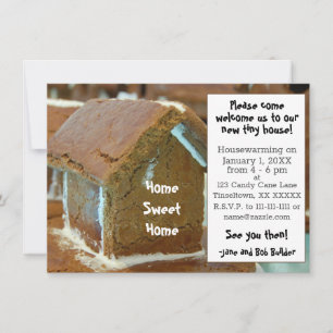 Funny Housewarming New Home Uitnodiging