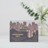 Funny Housewarming Party design Briefkaart (Staand voorkant)