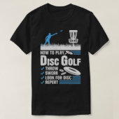 Funny How To Play Disc Golf Pullover (Design voorkant)