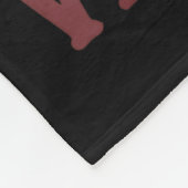 Funny Howdy Valentine Highland Cow Valentine’s Day Fleece Deken (Hoek)