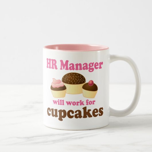 Funny HR Manager Tweekleurige Koffiemok (Rechts)