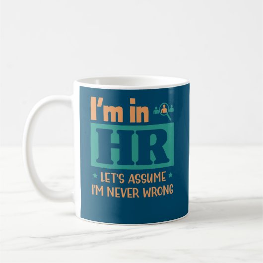 Funny HR Officer Gift | Personeelswerkerscode Koffiemok (Links)