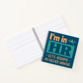 Funny HR Officer Gift | Personeelswerkerscode Notitieboek (Binnen)