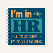 Funny HR Officer Gift | Personeelswerkerscode Notitieboek (Voorkant)