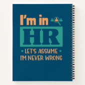 Funny HR Officer Gift | Personeelswerkerscode Notitieboek (Achterkant)