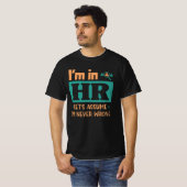 Funny HR Officer Gift | Personeelswerkerscode T-shirt (Voorkant volledig)