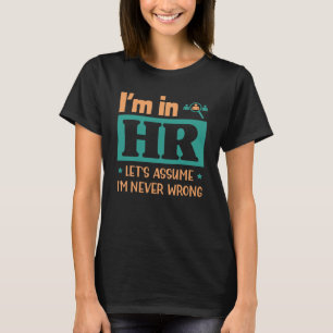 Funny HR Officer Gift Personeelswerkerscode T-shirt