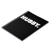 Funny Hubby Husband Gift Notitieboek (Linkerzijde)
