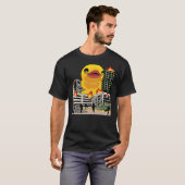 Funny Huge Rubber Duck Lover Kids T-shirt (Voorkant volledig)