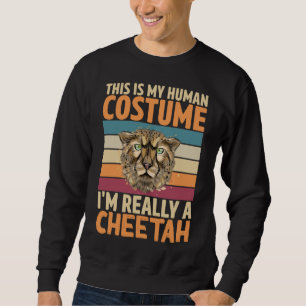 Funny Human Costume Cheetah Lover Trui