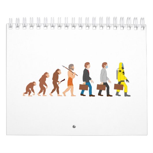 Funny Human Evolution Kalender (Hoes)
