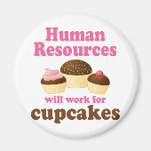 Funny Human Resources Magneet (Voorkant)