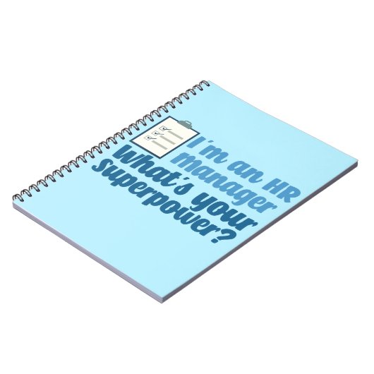 Funny Human Resources Superheld Notitieboek (Linkerzijde)