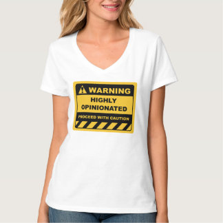 Funny Human Warning Labels Sign HOLY ADONAED T-shirt