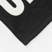 Funny Humor Bathroom Joke Toilet Clogging Chamon Fleece Deken (Hoek)