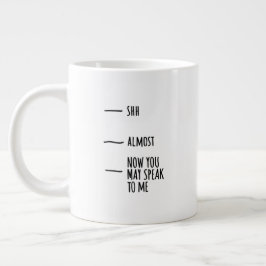 Funny Humor Coffee Quote Mood Big Mug Grote Koffiekop