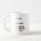 Funny Humor Coffee Quote Mood Mug Koffiemok (Links)