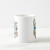 FUNNY HUMOR COFFEE QUOTES COFFEE MOK (Center)