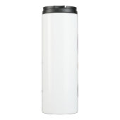 Funny Humor Coffee Quotes Thermal Tumbler Thermosbeker (Achterkant)